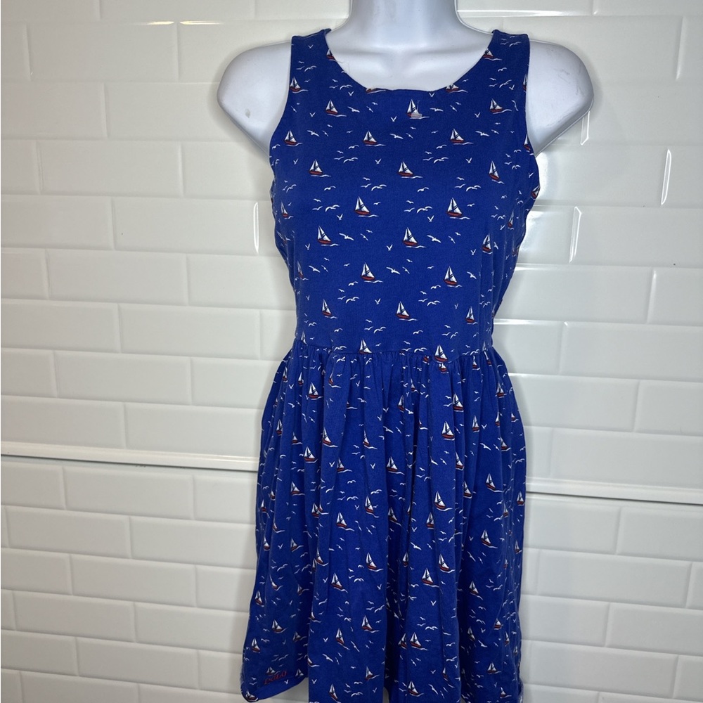Polo by Ralph Lauren Blue Sailboat Dress